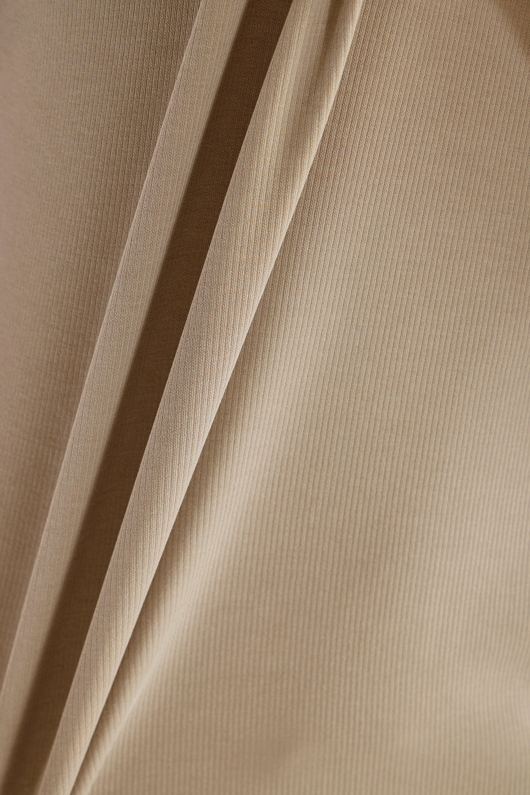 Micro Rib Open V Polo