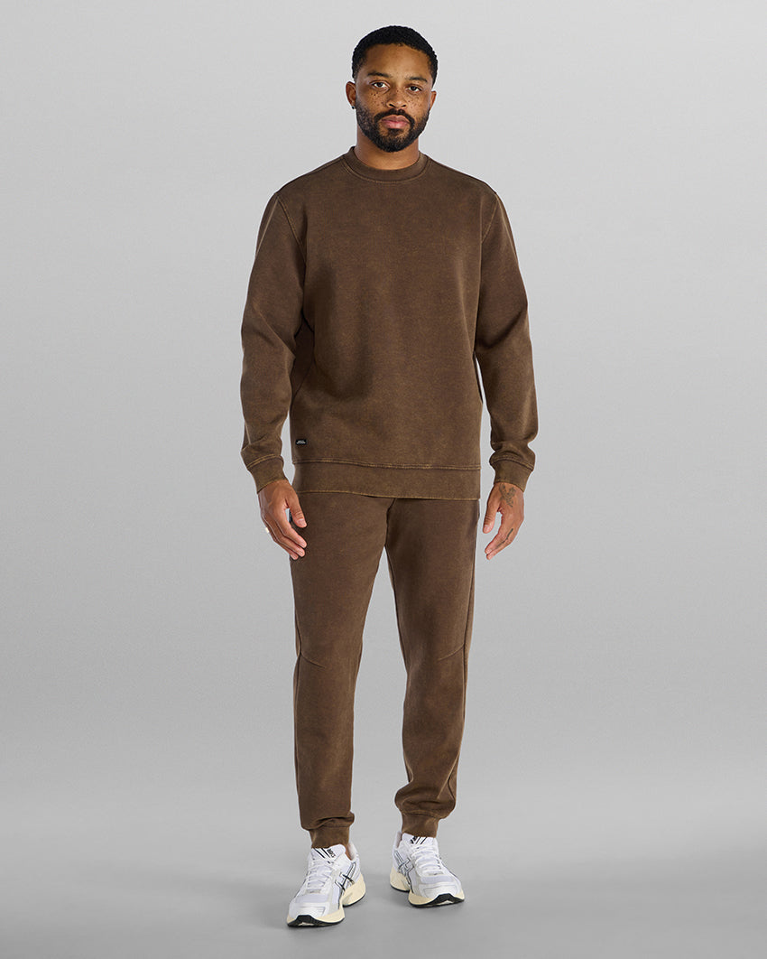 Washed-Dark-Brown