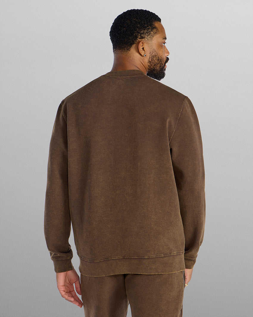 Washed-Dark-Brown