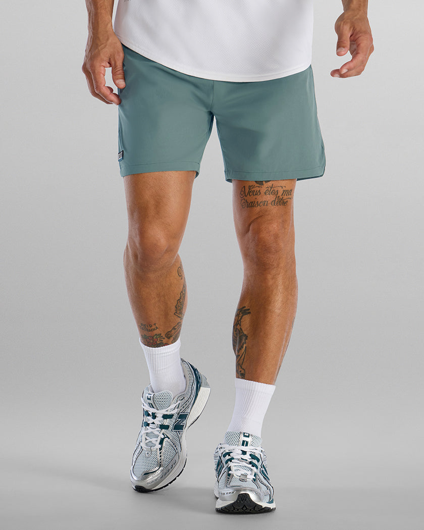 Dusty-Teal [inseam - 5"]