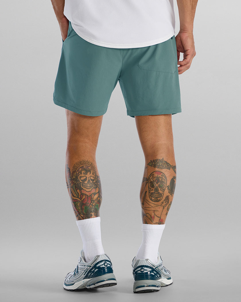 Dusty-Teal [inseam - 5"]