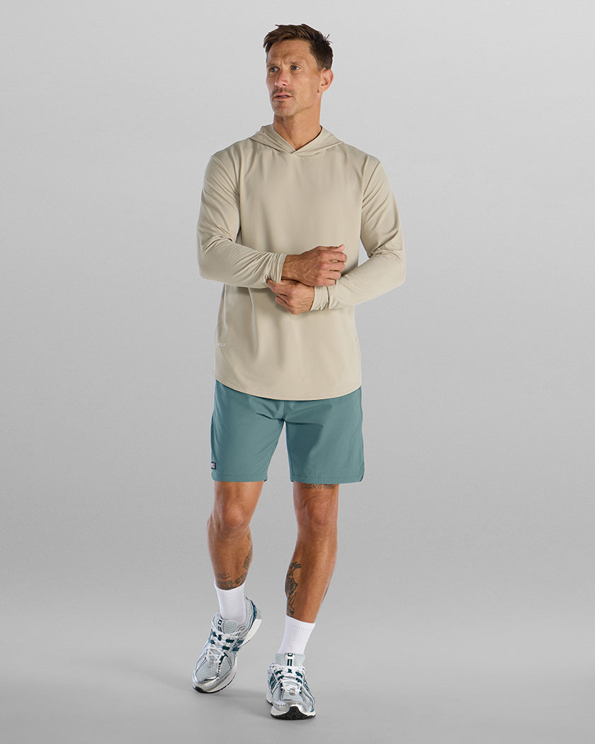 Dusty-Teal [inseam - 7"]