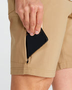 Tan [inseam - 9.5"]