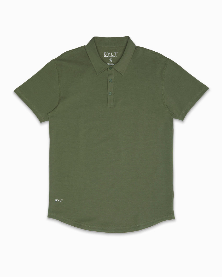 Drop-Cut Polo: BYLT Signature (Size L)