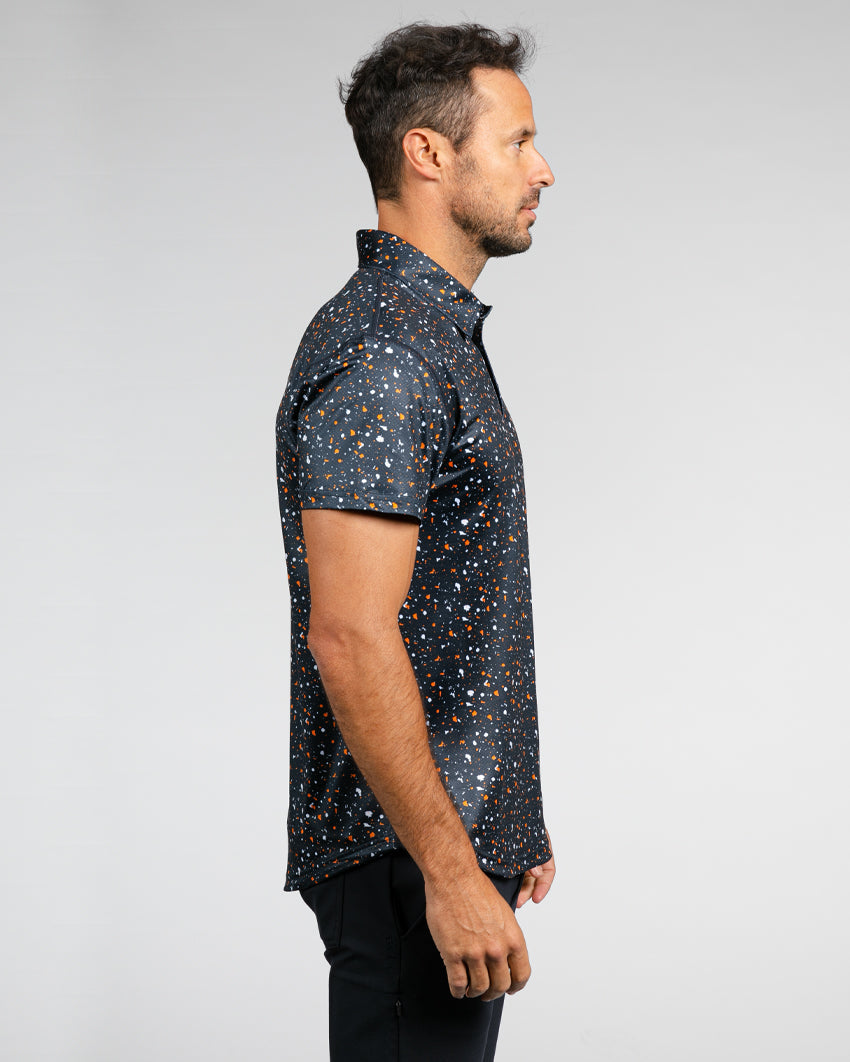Navy-Orange-Speckle