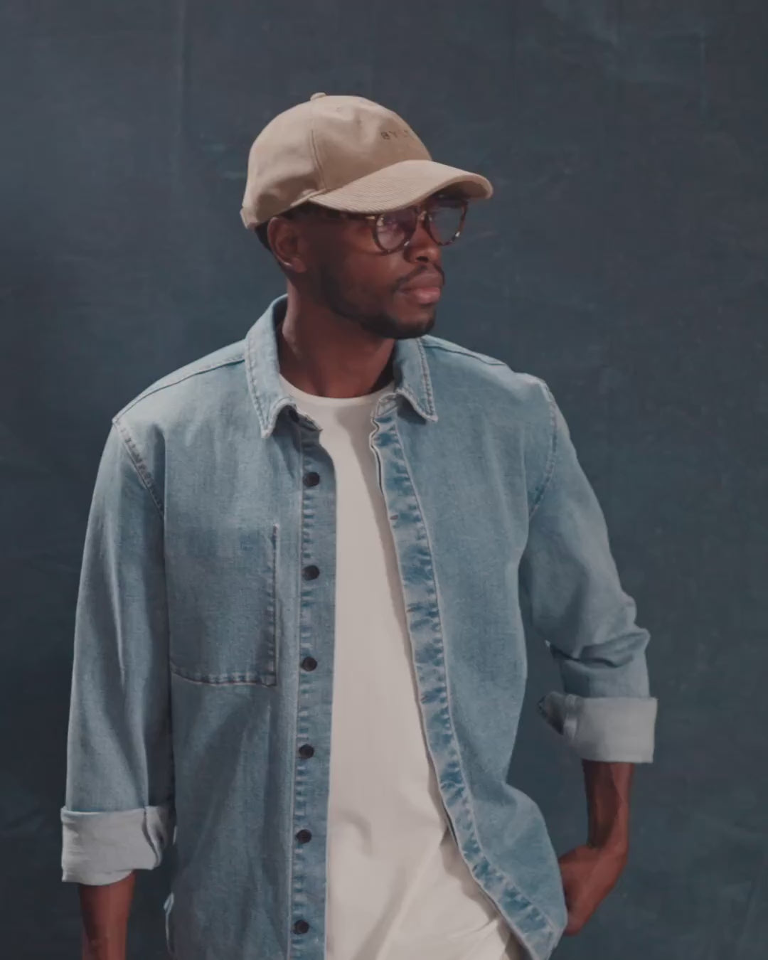 Everyday Stretch Denim Overshirt