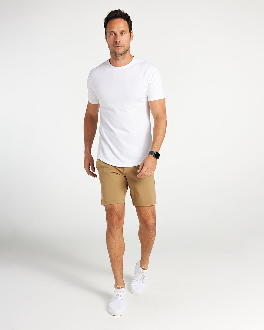 Tan [inseam - 8"]