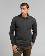 Drop-Cut Long Sleeve: LUX Polo Custom 3-pack