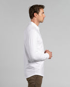 Drop-Cut Long Sleeve: LUX Polo Custom 3-pack
