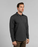 Drop-Cut Long Sleeve: LUX Polo Custom 3-pack